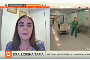 Dra. Lorena Tapia, explica el aumento de casos de Covid -19