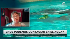 Video reportaje MEGA contagio coronavirus en piscinas Dra. Vivian Luchsinger