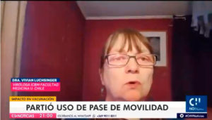 Pase de movilidad-CHV/CNN Chile-Dra. Vivian Luchsinger-ICBM