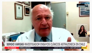 Suspensión de la vacunación con AstraZeneca en Chile-TVN-Dr. Sergio Vargas-ICBM