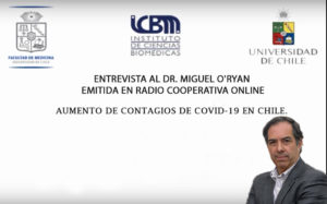 Dr. Miguel O’Ryan y el aumento de contagios de Covid-19 en Chile