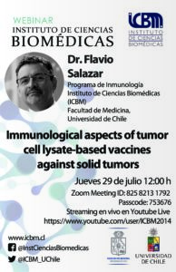 Webinar: Immunological aspects of tumor cell lysate-based vaccines against solid tumors