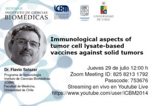 Webinar: Immunological aspects of tumor cell lysate-based vaccines against solid tumors