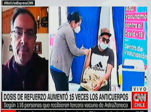 Aumento de anticuerpos con dosis de refuerzo-CNN Chile-Dr. Miguel O’Ryan, ICBM