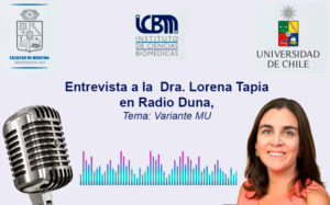 Dra. Lorena Tapia y variante Mu en radio DUNA