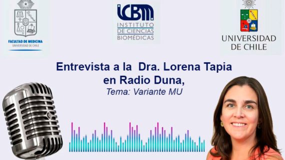 Dra. Lorena Tapia y variante Mu en radio DUNA