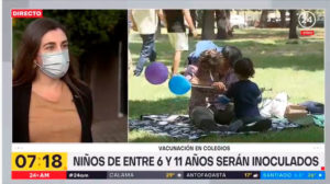Inicio de vacunación en niños-TVN-Dra. Lorena Tapia-ICBM