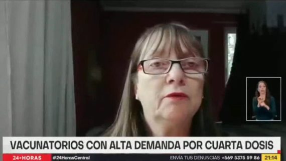 Alta demanda por cuarta dosis-TVN-Dra. Vivian Luchsinger-ICBM