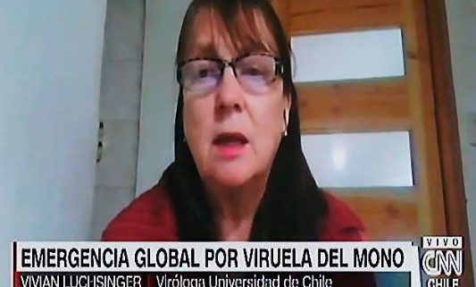 Viróloga Vivian Luchsinger por contagios de viruela del mono en Chile: “39 casos es un número bastante elevado”
