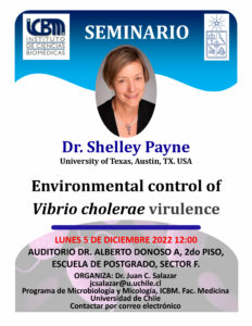 Seminario «Environmental control of Vibrio cholerae virulence»