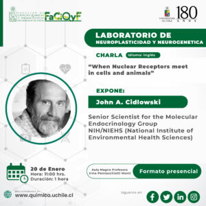 Charla: «When nuclear receptors meet in cells and animals»