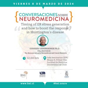 Conversaciones sobre Neuromedicina: Timing of ER stress generation and how to boost the response in Huntington’s disease